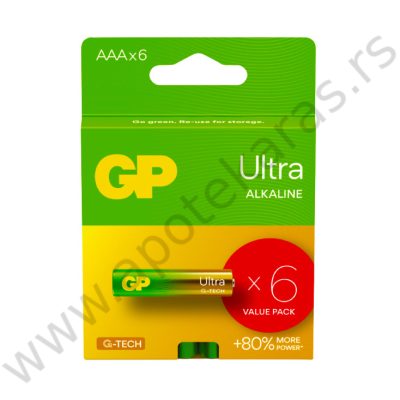 GP alkalne baterije AAA komad
