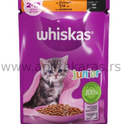 WHISKAS JUNIOR 85GR - PRELIV IZBOR ZIVINE