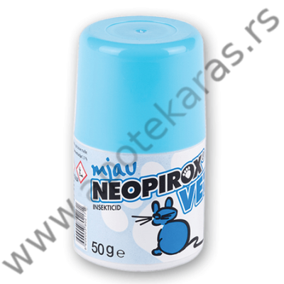 Neopirox Vet prah za suzbijanje insekata za mačke 50 gr