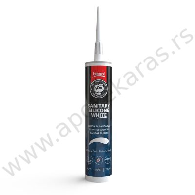 Silikon sanitar beli 280ml