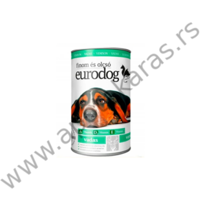 EURODOG HRANA ZA PSE DIVLJAČ 1.240gr.