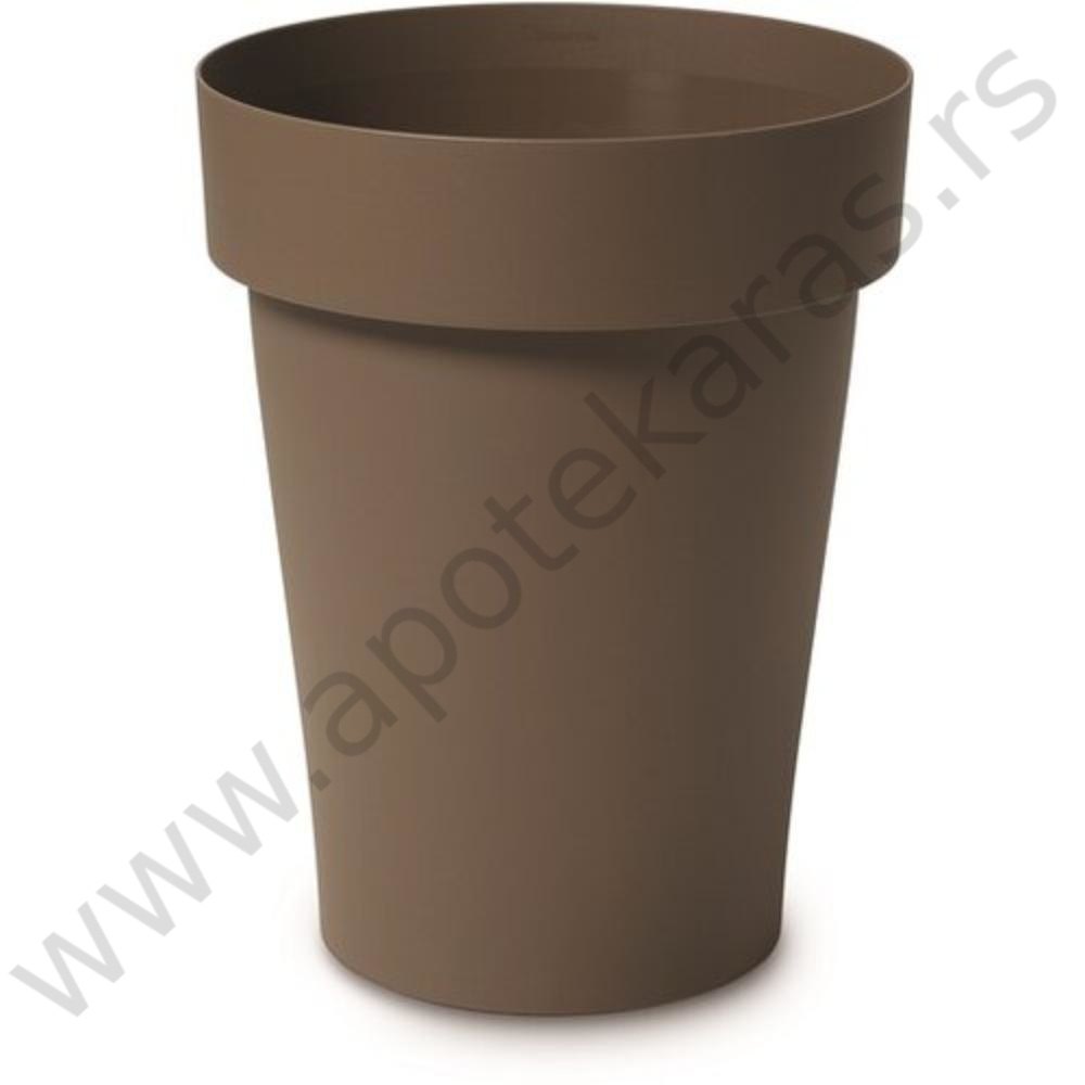 gardino-saksija-melrose-okrugla-40cm-28l-moka SAKSIJA MELROSE FI50 50L
