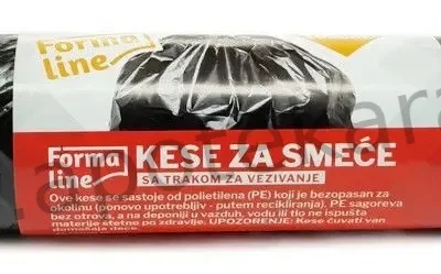 Kese za smeće 40l sa trakom 15kom
