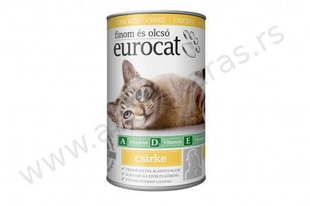 piletina-4 EUROCAT konzerva Piletina 415gr