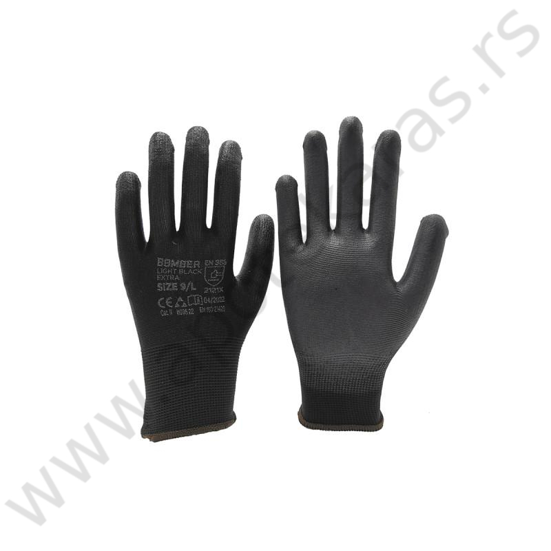 074912_w_800_800px Rukavice Bomber Light Black 9 extra