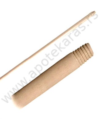 Drveni štap sa navojem 1.2m