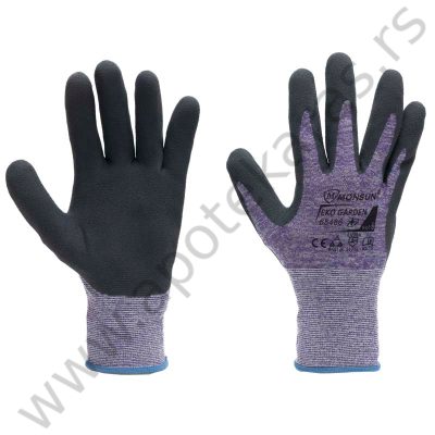 Monsun Eko Garden rukavice ljubičasta broj 9
