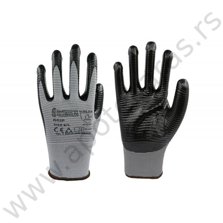 850174 Rukavice Bomber Grip 10 XL