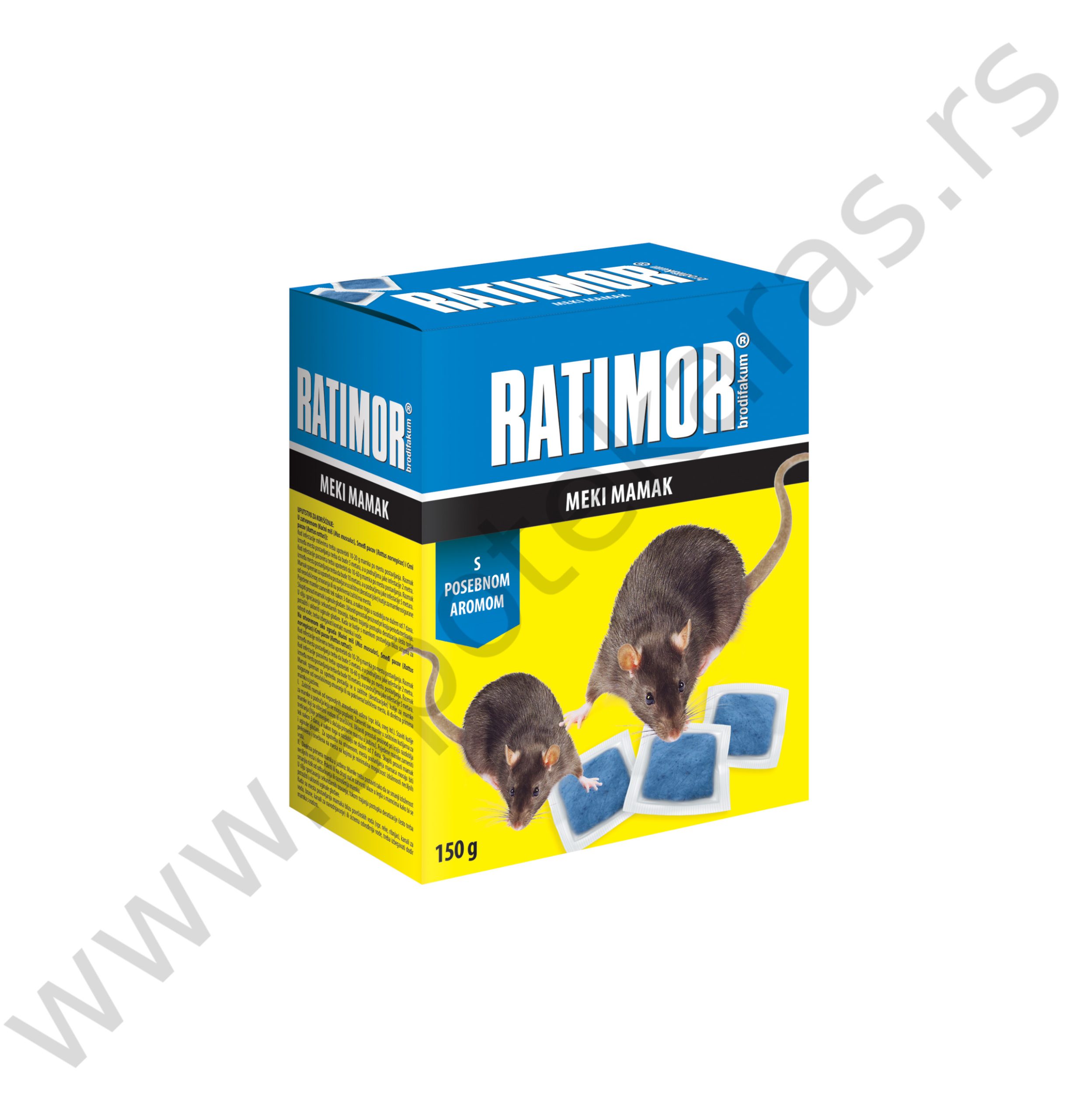 860006 Ratimor plavi brodifakum meki plavi mamak 150g