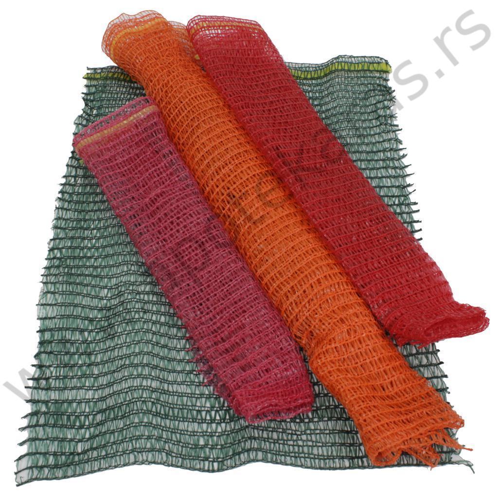 Vreca-za-povrce-crvena-3040-cm-5-kg Vreća mrežasta zelena 40x60 15kg