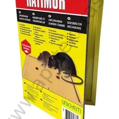 Ratimor lepljiva knjiga-karton za miševe