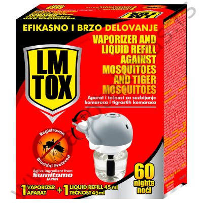 LMX aparat+tečnost protiv komaraca, 45 ml