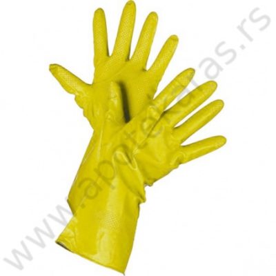 Rukavice gumene žute Nina xl veličina