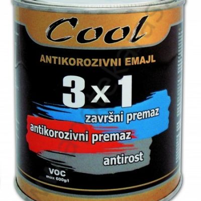 Cool emajl 0.75 ml 3u1 više boja