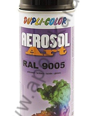 Lak sprej Aerosol Art RAL 9005 sjajni crni