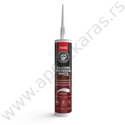 Silikon acetat univerzal beli, 280ml