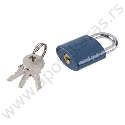 Plavi katanac u više širina